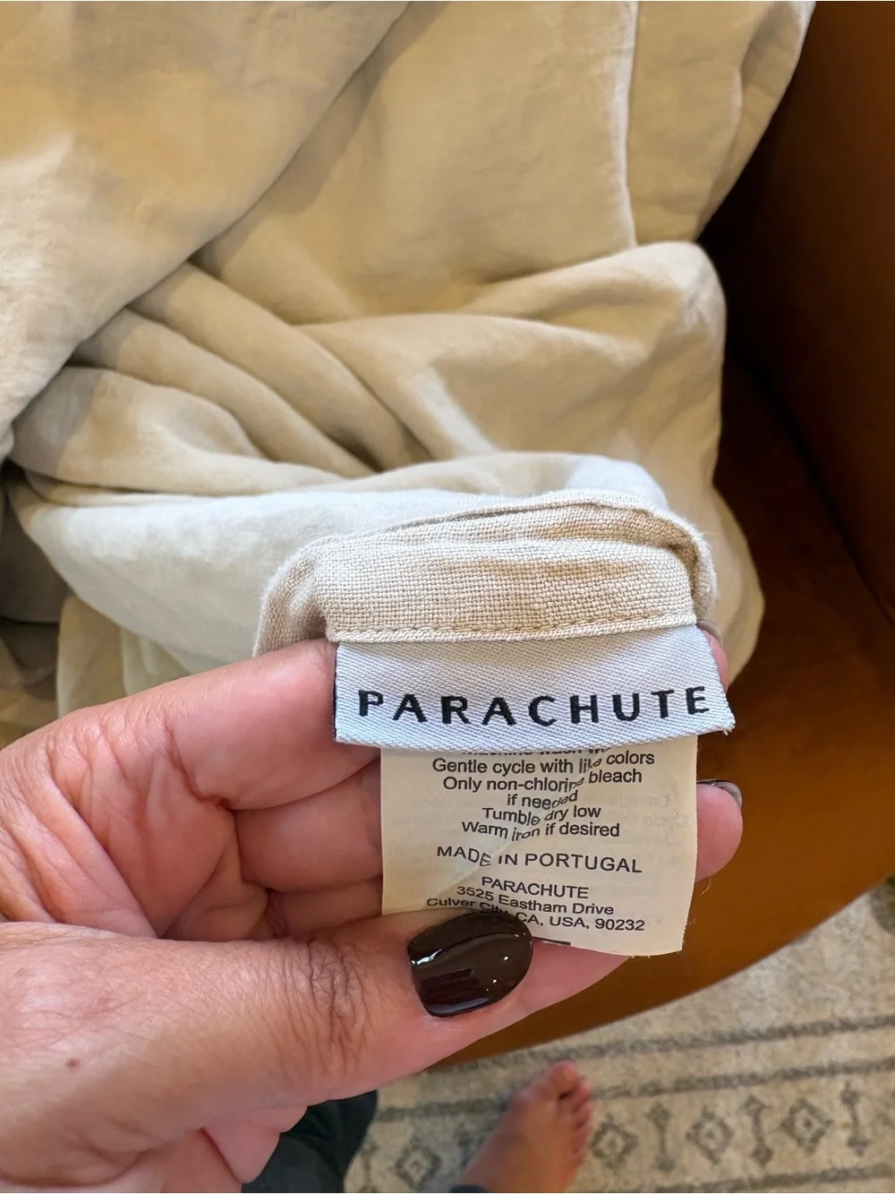 Parachute Linen Duvet Cover - King/Cal King